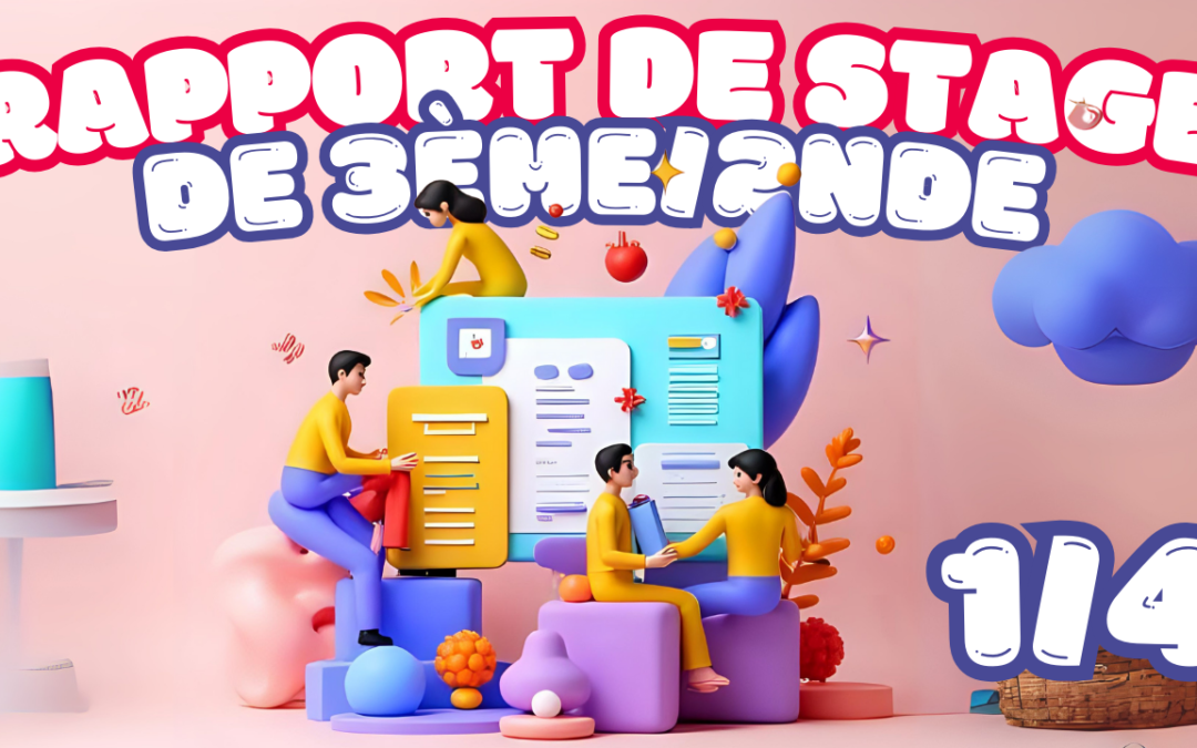 Rapport de stage de 3ème/2nde : anticiper la rédaction 1/4