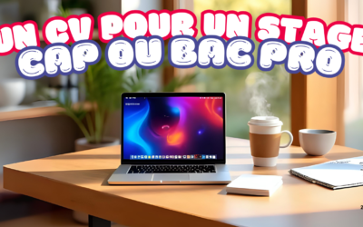 Je crée un CV pour un stage en CAP ou en BAC pro
