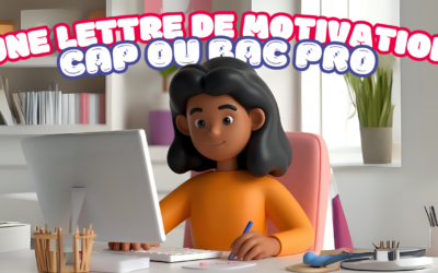 J’écris une lettre de motivation pour un stage en CAP ou en BAC pro