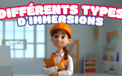 Quels sont les différents types d’immersions ?