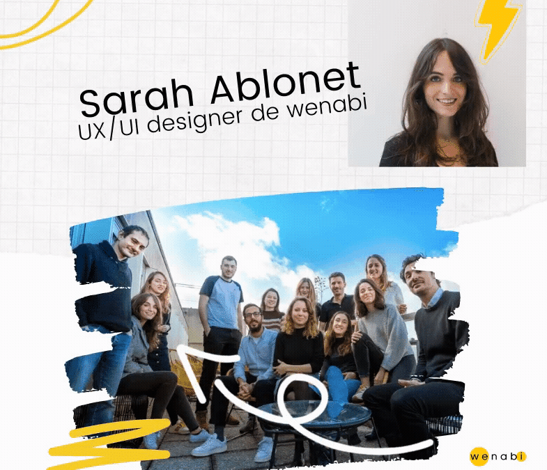 Sarah Ablonet, UX/UI Designer chez Wenabi