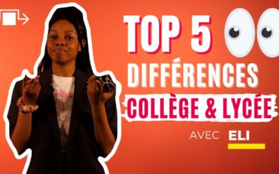 5 différences entre le collège et le lycée
