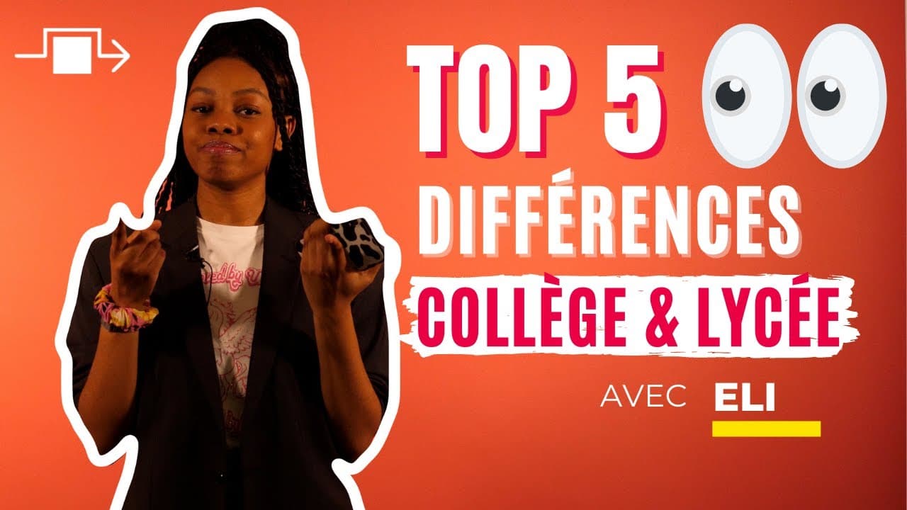 5 différences entre le collège et le lycée