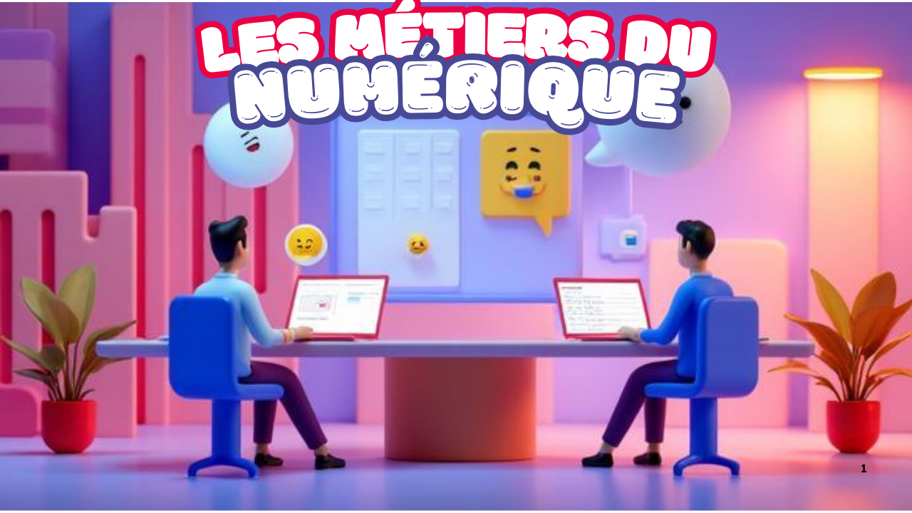 Quels sont les métiers du numérique