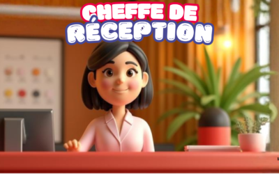 Devenir la boss avec le métier de cheffe de réception !