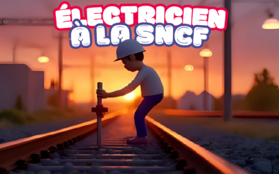 S’occuper du réseau électrique des trains avec Benjamin !