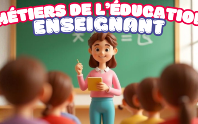 Transmettre son savoir aux enfants : le métier d’enseignant avec Virginie !