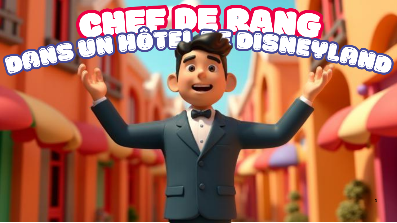 Être chef de rang dans le plus bel hôtel de Disneyland Paris