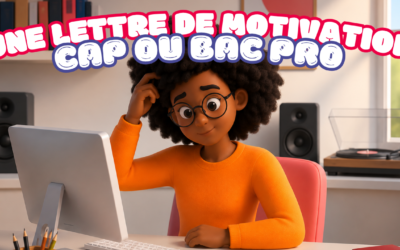 J’écris une lettre de motivation pour un stage en CAP ou en BAC pro