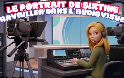 Sixtine nous raconte son parcours dans l’audiovisuel 🎬